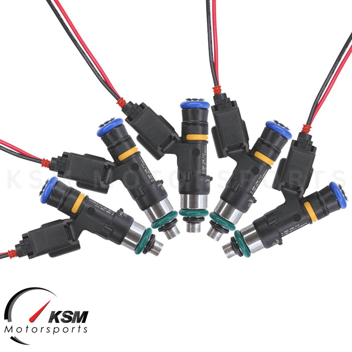 Set 4 1200cc fuel injector for MITSUBISHI EVO X 4B11T BOSCH style EV14 Evolution