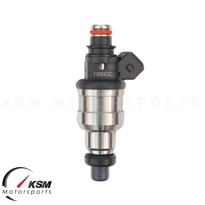 4 x 1000CC Fuel Injectors For EVO 4-9 RX-7 FC3S 13B 20B 4AGE 4G63T EV1 E85