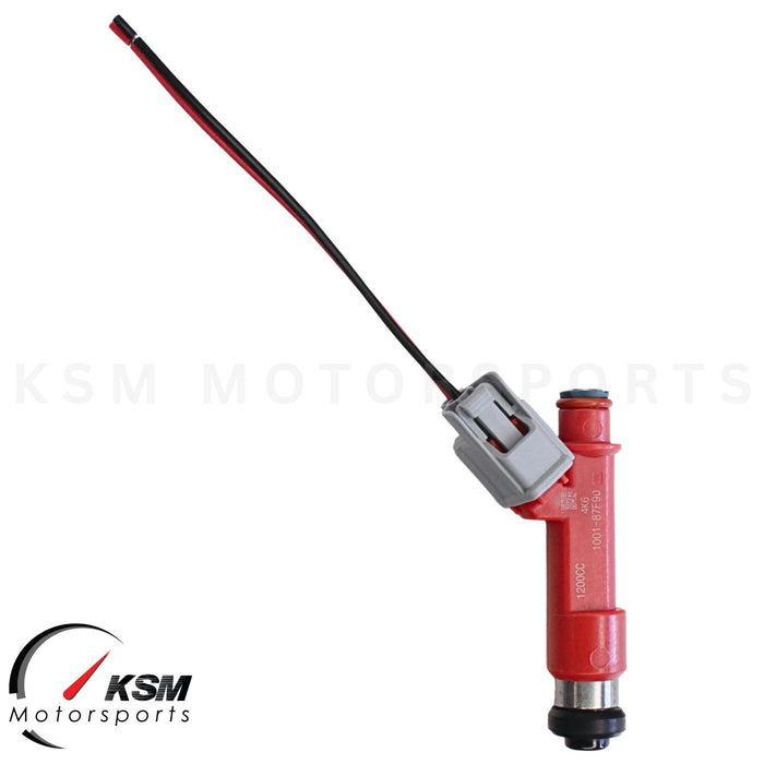 1200cc Fuel Injectors for Nissan RB20DET RB26DETT R32 R33 R34 GTR E85 fit DENSO