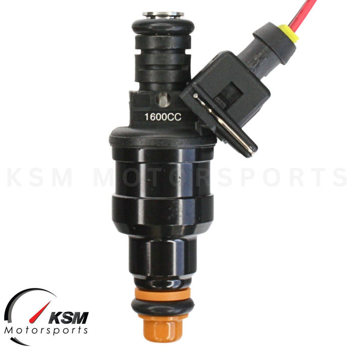 Set 6 x  1600cc 152LB Fuel Injectors Wide fit Bosch For BMW AUDI FORD GMC BUICK