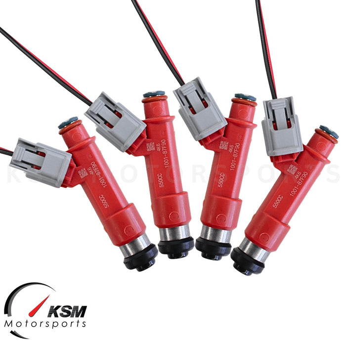 4 x 550cc fit Denso FUEL INJECTORS For MAZDA RX8 13B ROTARY 1.3L TURBO