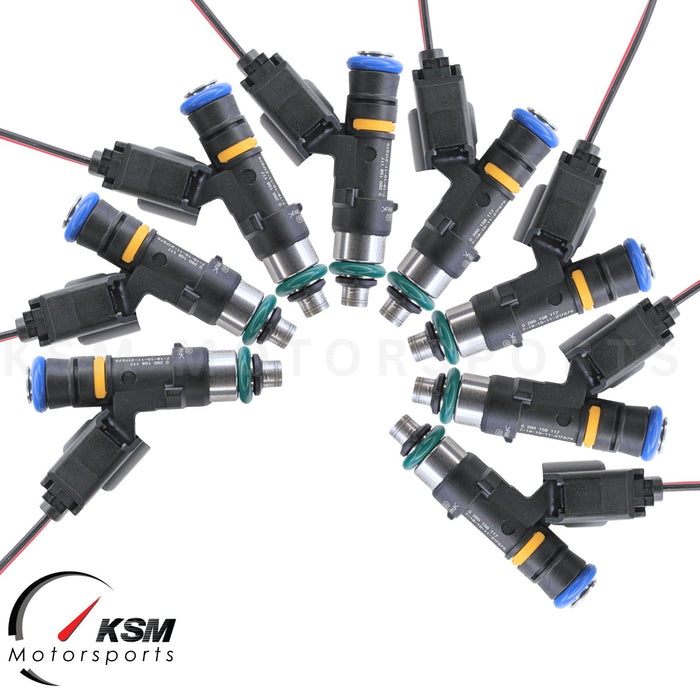 8 EV14 30lb 310cc fuel injectors for LS2 6.0 Pontiac GTO C6 Corvette CTS-V 5.3