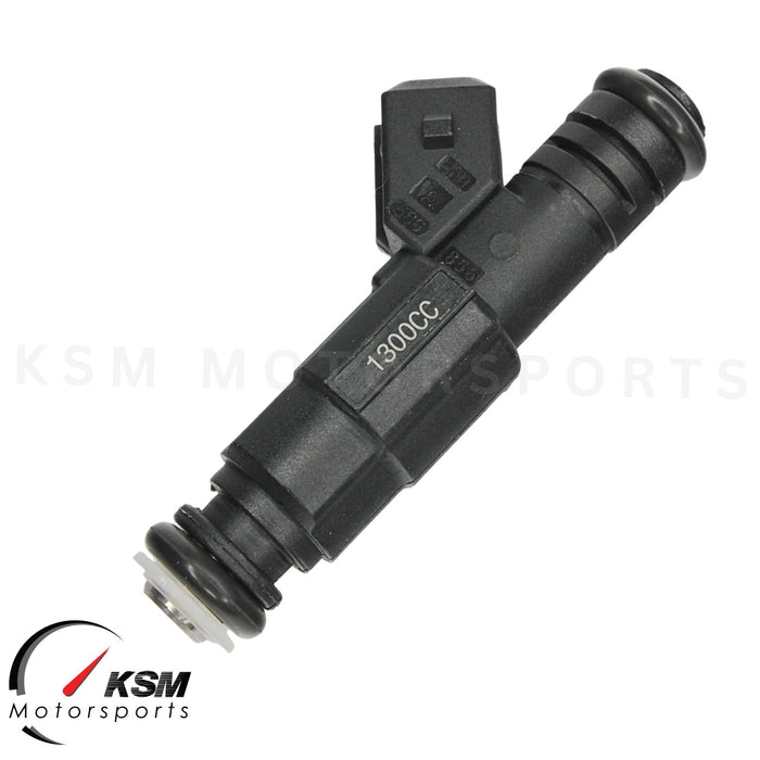 4 x EV6 Fuel Injectors 1300cc 124lb For Ford BMW VW Audi 1.8 2.0 2.3L Turbo EV1