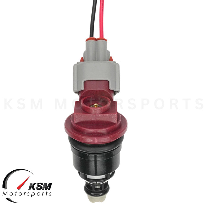 4 x 650cc Fuel Injectors  FOR Nissan Nismo SR20DET 180sx 200sx Silvia fit JECS