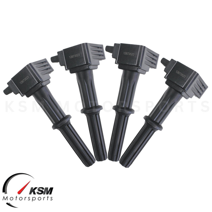 4 x Ignition Coils for Opel Karl C16 Astra B16 Vauxhall Viva C16 12673523 UF837