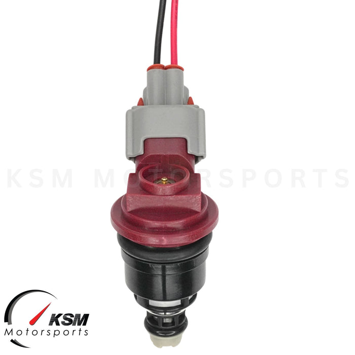 4 injecteurs de carburant à alimentation latérale 750cc pour NISSAN NISMO fit JECS SR20 S13 S14 S15