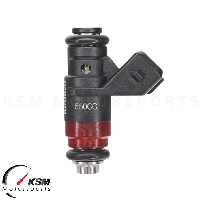 4 x 52lb 550cc fit Deka Compact Short Fuel Injectors FI114700 EV1 High Impedance