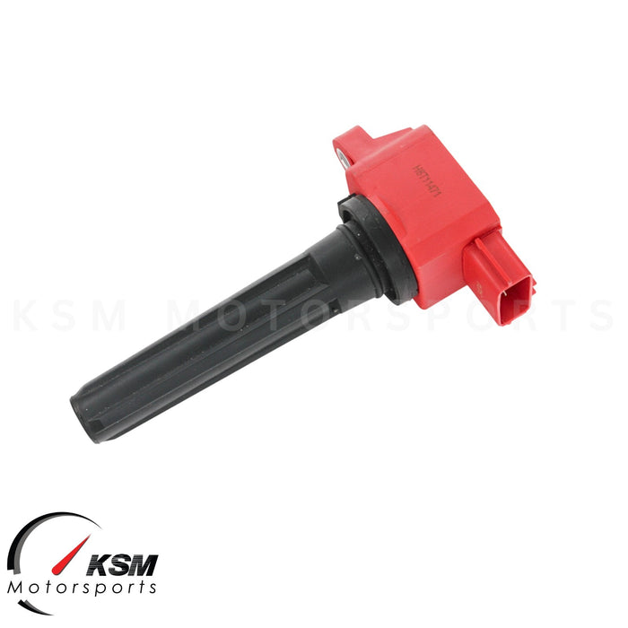 4 x ZÜNDSPULEN für 2008–2015 Lancer Evolution X EVO 10 Mivec 2.0L H6T11471 