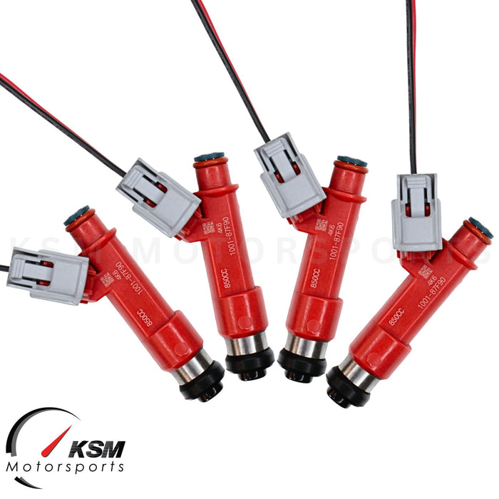 4 x 850cc fit Denso FUEL INJECTORS For MAZDA RX8 13B ROTARY 1.3L TURBO