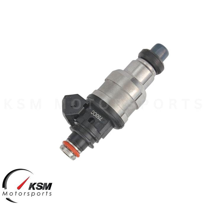 Satz mit 4 750-cc-Einspritzdüsen für EVO 7 8 9 RX-7 FC3S 13B 20B 4AGE 4G63T