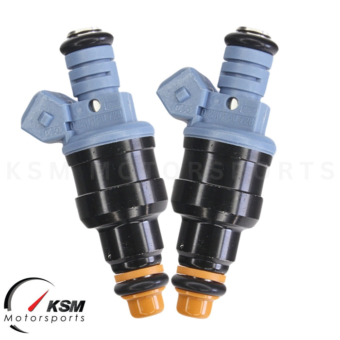 8 x passende BOSCH-KRAFTSTOFFINJEKTOREN für BMW CHEVROLET LS1 FORD RACING V8 252cc 24LB EV1