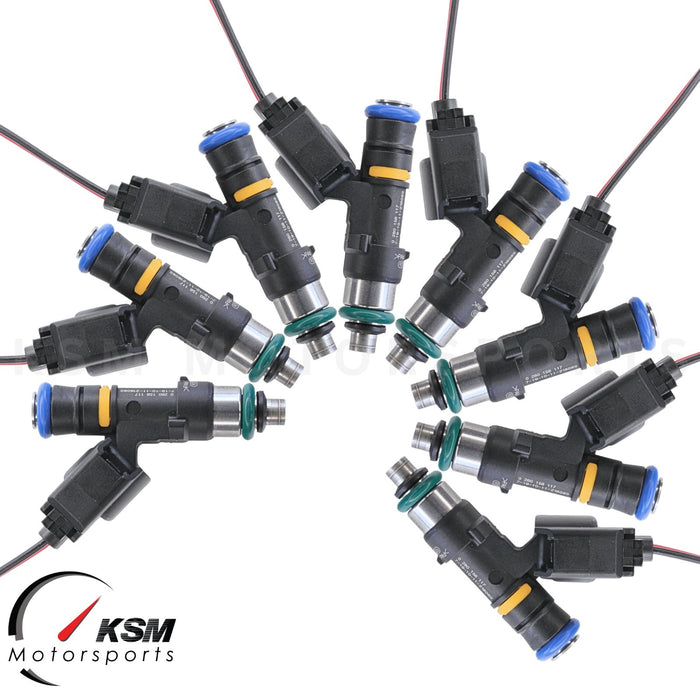 8 EV14 42lb 440cc fuel injectors for LS2 6.0 Pontiac GTO C6 Corvette CTS-V 5.3