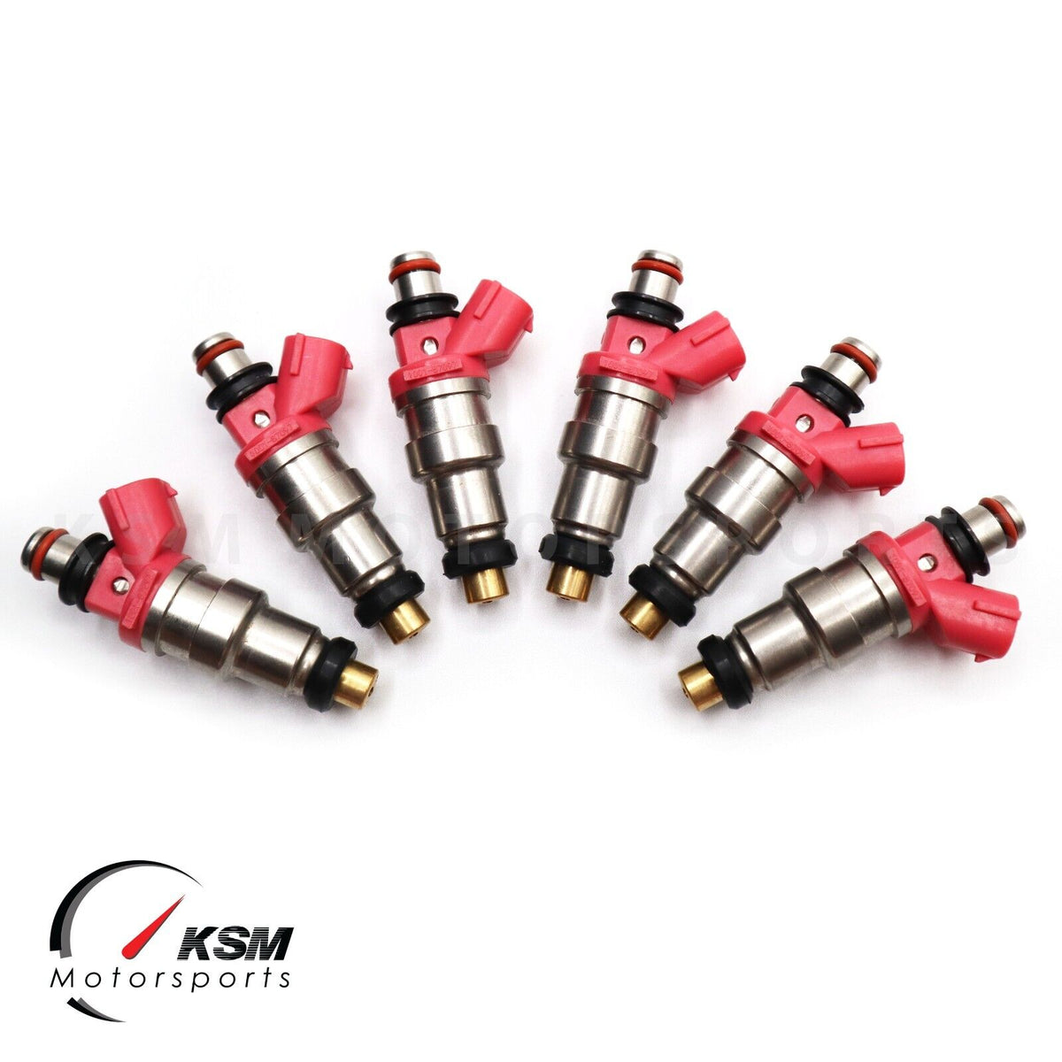 6x 650cc Fuel Injectors for Nissan Skyline GTR RB26DETT BNR32 BCNR33 B ...