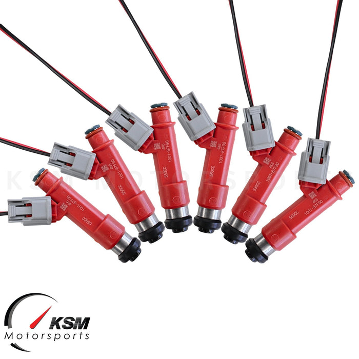 550cc Fuel Injectors for Nissan RB20DET RB26DETT R32 R33 R34 GTR E85 fit DENSO