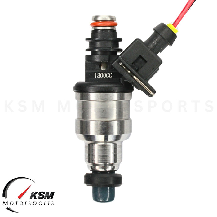 Set of 6 x 1300cc 124LB Fuel Injectors for Honda Acura NSX VTEC DOHC E85
