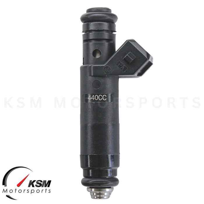 8 x 440cc fit Siemens Deka 42lb Fuel Injectors EV1 Chevy Ford LS1 LT1 LSX V8 e85