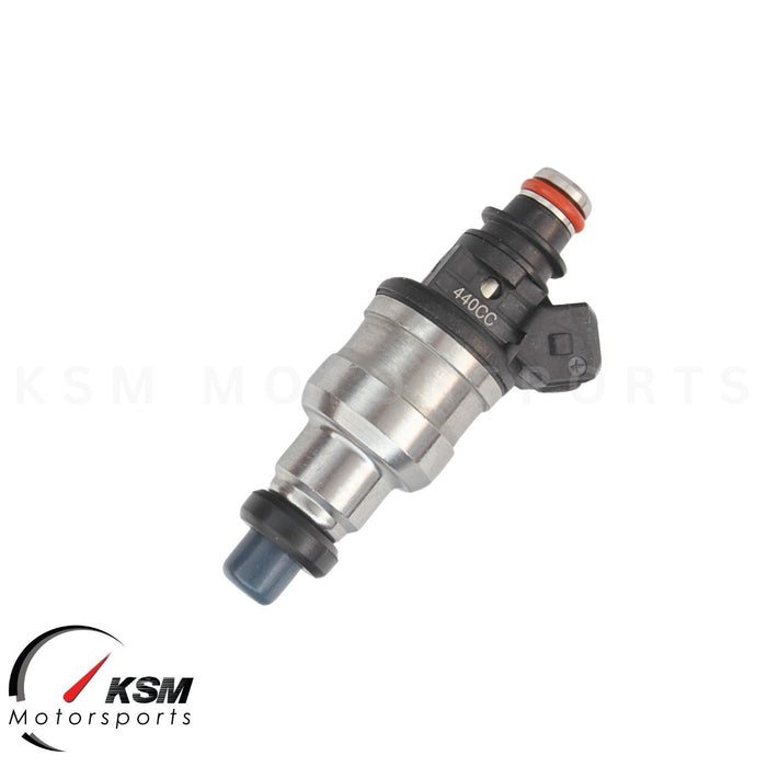 2 x 440cc 42lb Fuel Injectors Fit Mazda Turbo RX7 RX8 FC3S 13B 20B REW GT R3 2