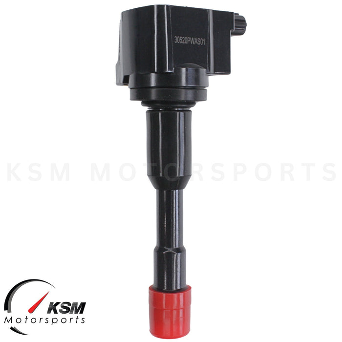 1 Ignition Coil for Honda Civic Hybrid Sedan L4 1.3L 03-05 Front 30520-PWA-S01