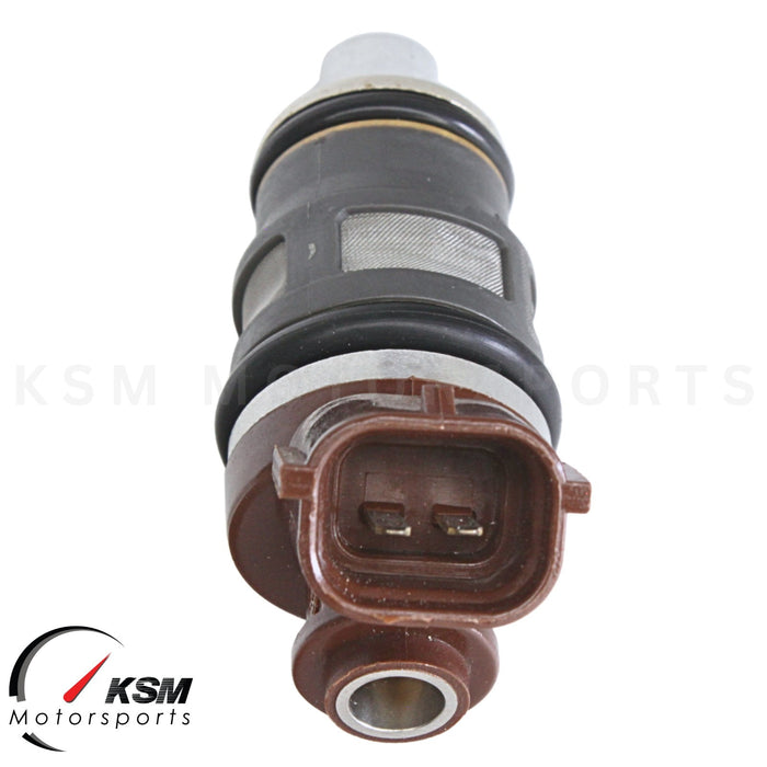 6 injecteurs de carburant à alimentation latérale Denso 550 cc pour TOYOTA Supra 2JZ 1JZ GTE 1J 2J.