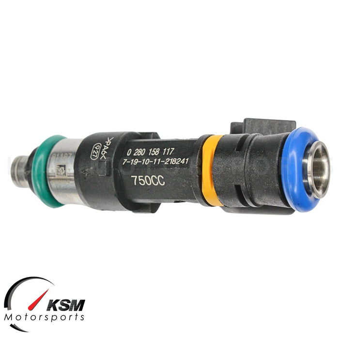 4 x 750cc 70lb EV14 fuel injectors Fit 1.8T turbo Audi A4 TT VW Golf Jetta KSM