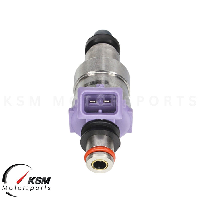 4 x 550cc 52lb LOW IMPEDANCE FUEL INJECTORS FOR 1986-1988 MAZDA RX-7 1.3L R2