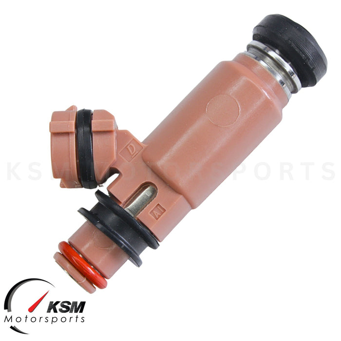 4 x 650cc 62lb Fuel Injectors For Subaru STI WRX Forester 2.0L 2.5L fit denso