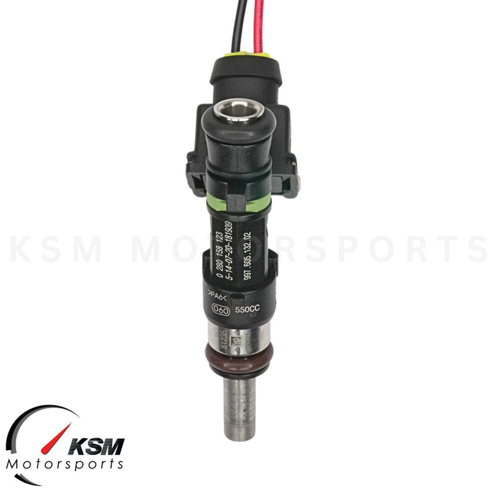 4 x Fuel Injectors fit Bosch 0280158123 550c 52lb Long Nozzle EV14ST E85
