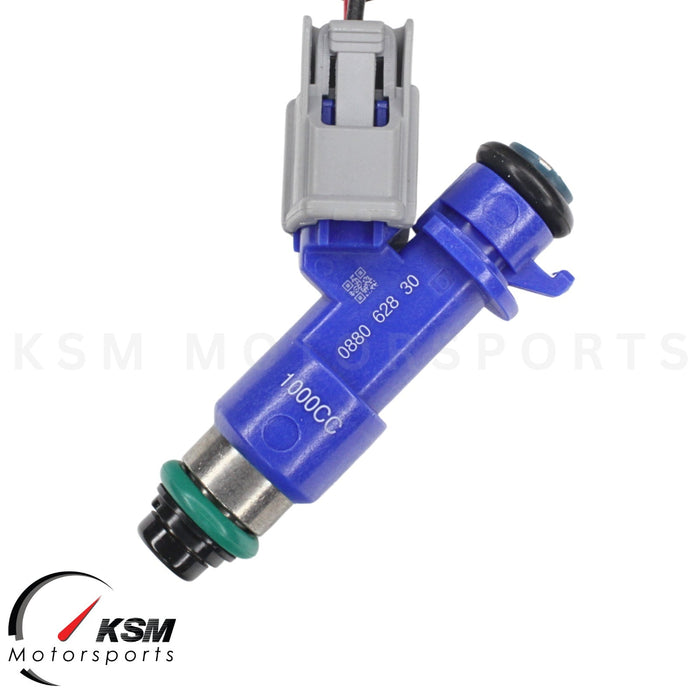 4 x 1000cc fuel Injectors with Plug & Play adapters for Honda Acura RDX