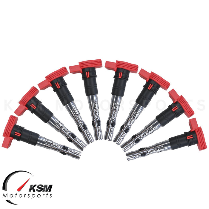 8 x Ignition Coils for Audi A6 Quattro 2005-2006 A8 Quattro 03-06 S4 04-09 4.2L