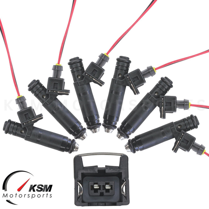 6x 440cc 42lb fit Siemens Deka Fuel Injectors EV1 for VW Audi BMW Ford Chevrolet
