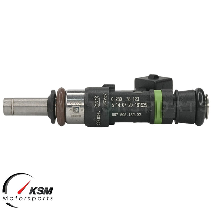 4 x Einspritzdüsen passend für Bosch 0280158123 1600 cc 152 lb lange Düse EV14ST E85 