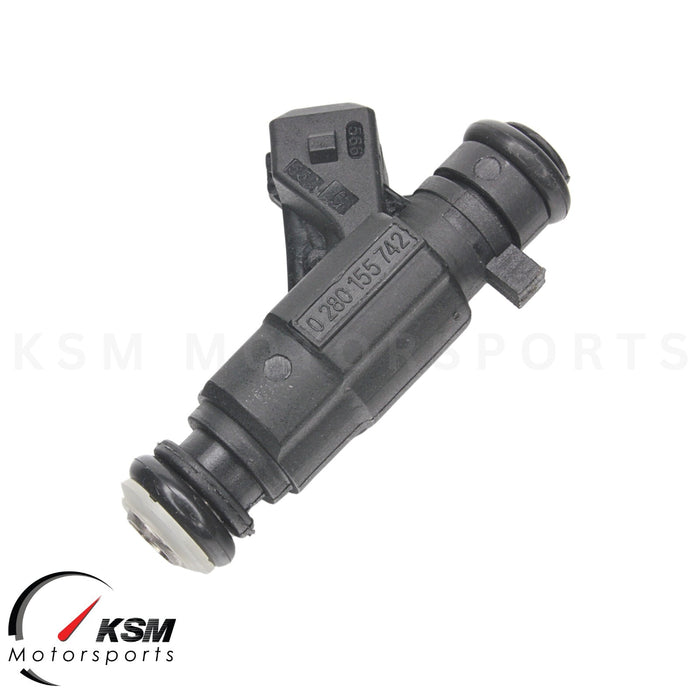 6 x Fuel Injectors 0280155742 for Mercedes E-CLASS 96-03 W210 S210 VF210 2.8 3.2
