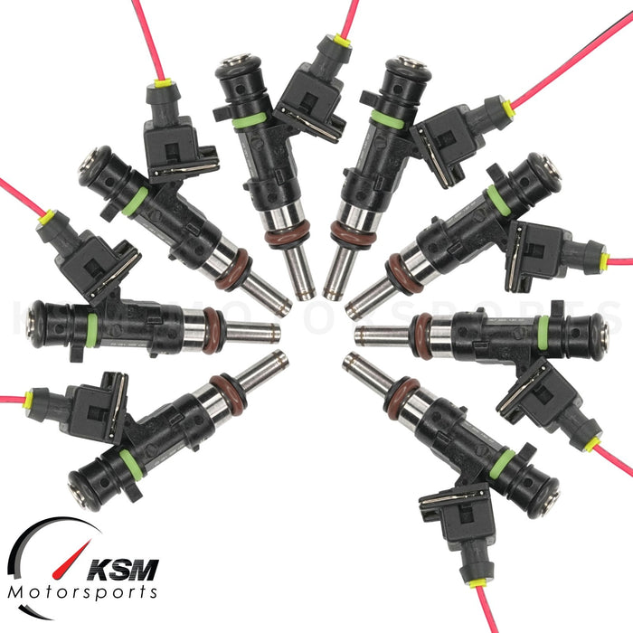 8 x Fuel Injectors fit Bosch 0280158123 1000cc 95 lb Long Nozzle EV14ST E85