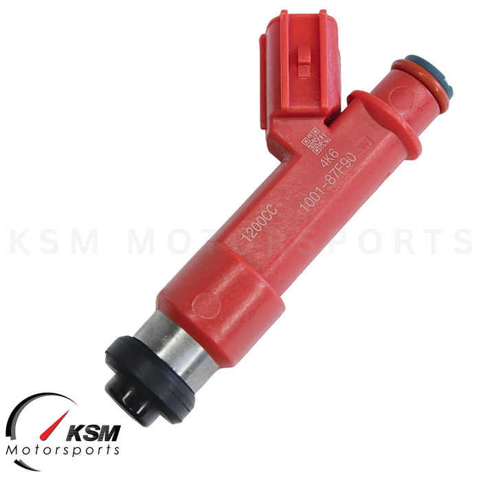 2x 1200cc Fuel Injectors 114lb for Mazda RX-7 13B FC3S 1.3L Turbo High Impedance