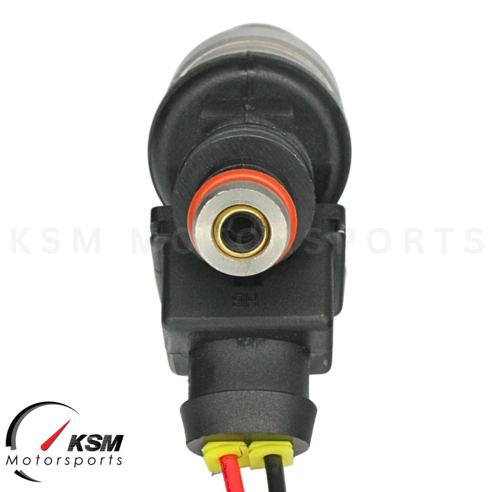 Set 4 x 1300cc KSM Fuel Injectors For EVO 4-9 RX-7 FC3S 13B 20B 4AGE 4G63T EV1