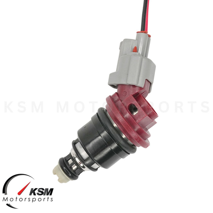 4 x 1200cc Side Feed Fuel Injectors for NISSAN NISMO SR20 S13 S14 S15 fit JECS