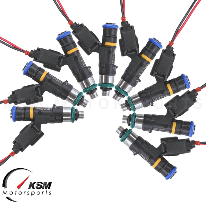 8 EV14 114lb 1200cc fuel injectors for LS2 6.0 Pontiac GTO C6 Corvette CTS-V 5.3