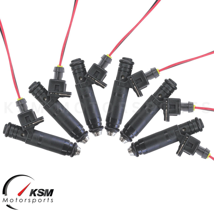 6x 550cc fit Siemens Deka 52LB High Impedance Fuel Injectors EV1 110324 FI114992