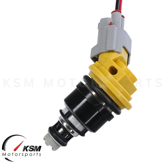 6 x 550 cc 555 cc Einspritzdüsen für Nissan NISMO SKYLINE R33 GTS-T RB25DET E85