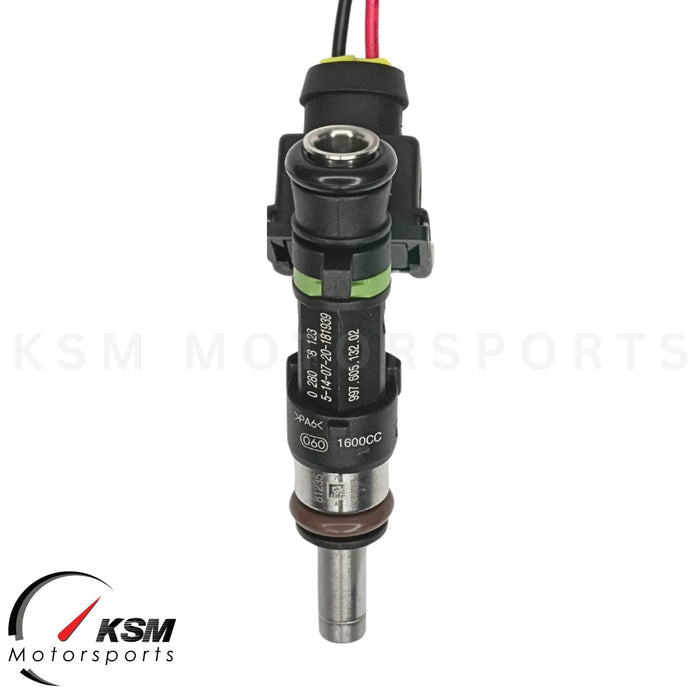 6 x Einspritzdüsen passend für Bosch 0280158123 1600 cc 152 lb lange Düse EV14ST E85 