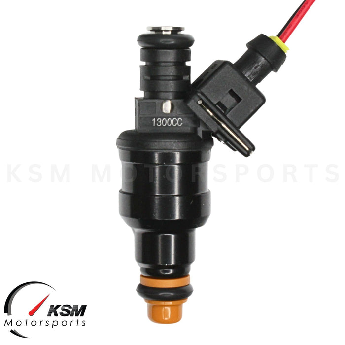 4 x 1300cc 124LB Fuel Injectors Wide fit Bosch E30 S14 M10 Turbo DOHC TT