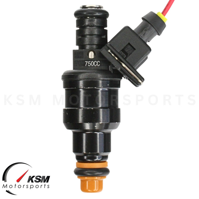 8 x 750cc 70LB EV1 Fuel Injectors for GM LT1 LS1 LS6 Ford Mustang SOHC DOHC BMW
