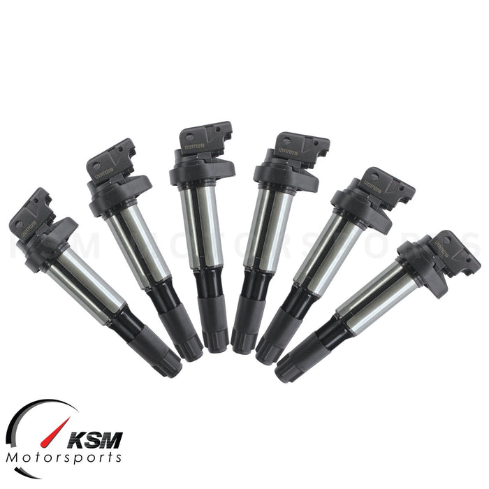 6 Ignition Coils for BMW 2011 1 Series M F20 2008-2013 128i E87 3.0L 12131712219