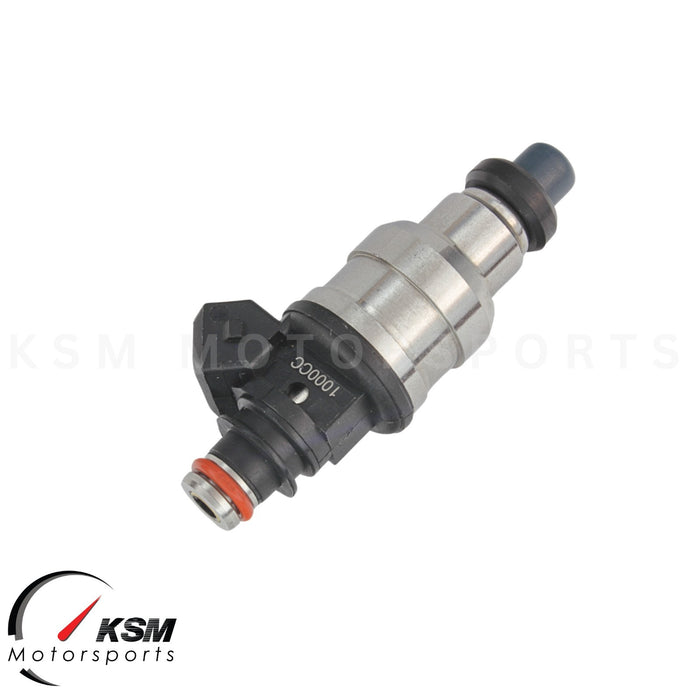 4 x 1000CC Fuel Injectors For EVO 4-9 RX-7 FC3S 13B 20B 4AGE 4G63T EV1 E85
