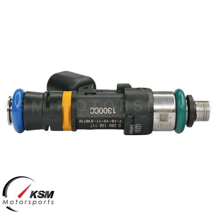 Set 6 x 1300cc fuel injectors for AUDI 2.7 Turbo C5 S4 A6 Allroad BOSCH EV14 KSM