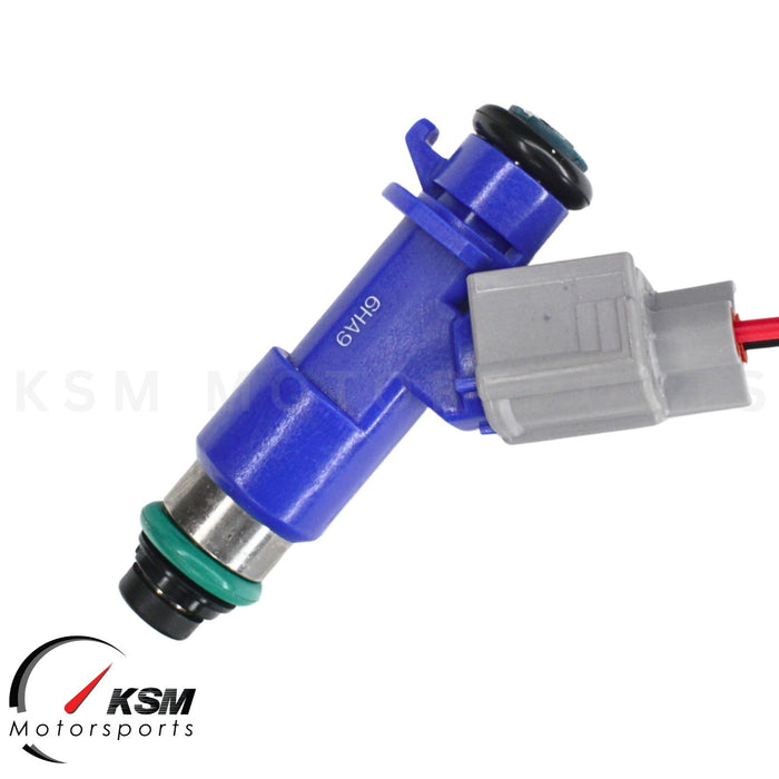 4 x 410cc fuel Injectors with Plug & Play OBD2 adapters for Honda Acura RDX