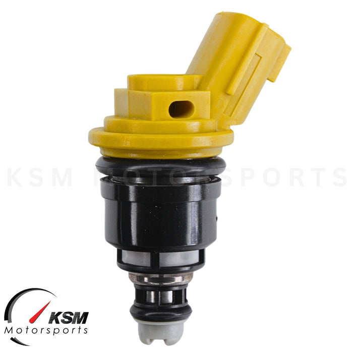 6x 550cc side feed fuel injectors RR543 for Nissan Fairlady Z Z32 300ZX VG30DETT