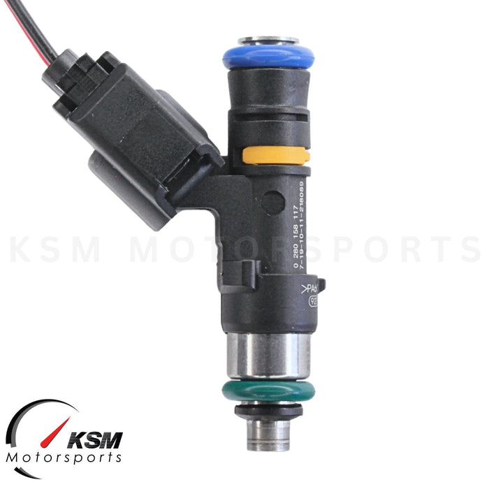 Set 6 x 440cc fuel injectors for AUDI 2.7 Turbo C5 S4 A6 Allroad fit BOSCH EV14