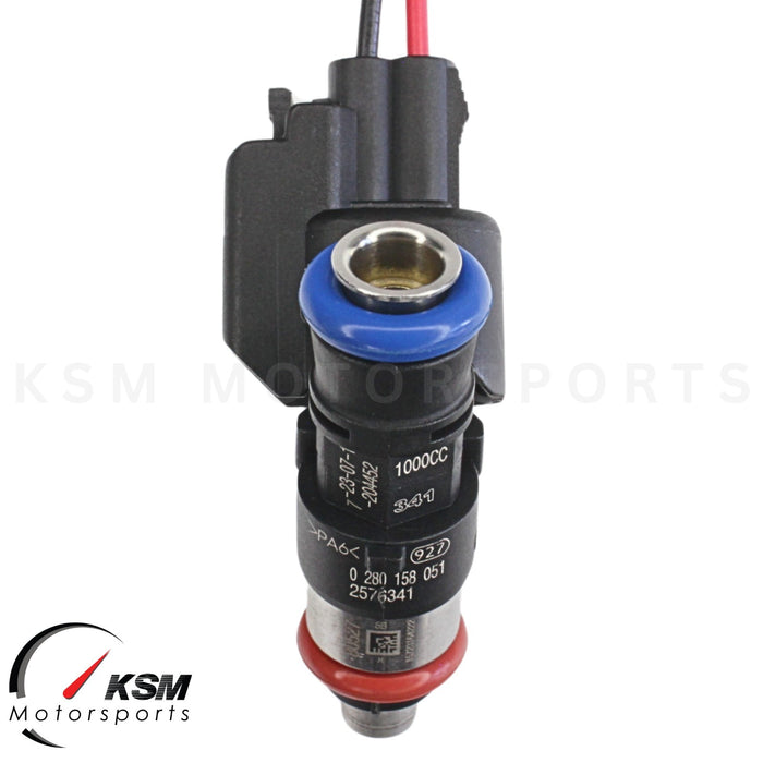 6 x 1000cc Short EV14 pour injecteurs de carburant Bosch E85 haute performance sûre 