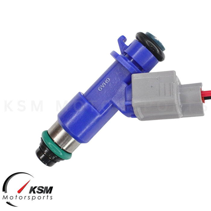 4 x 750cc fuel Injectors with Plug & Play OBD2 adapters for Honda Acura RDX